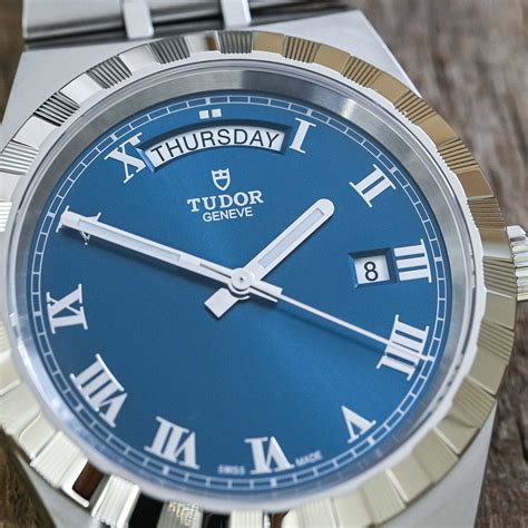 tudor royal date day review|tudor royal 41mm day date.